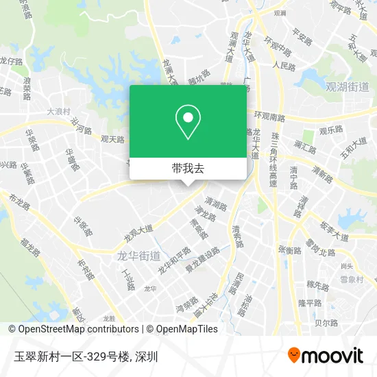 玉翠新村一区-329号楼地图