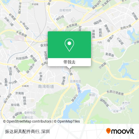 振达厨具配件商行地图