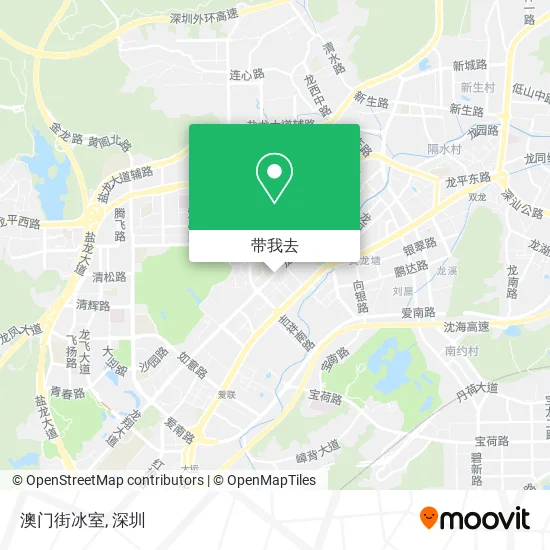澳门街冰室地图