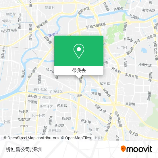 祈虹昌公司地图