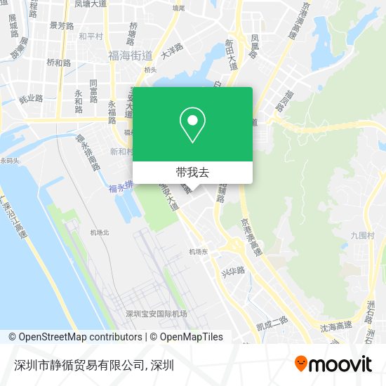 深圳市静循贸易有限公司地图