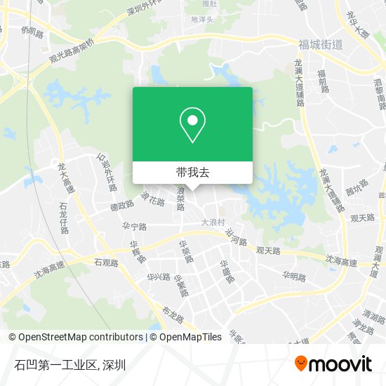 石凹第一工业区地图