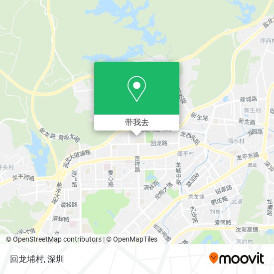 回龙埔村地图