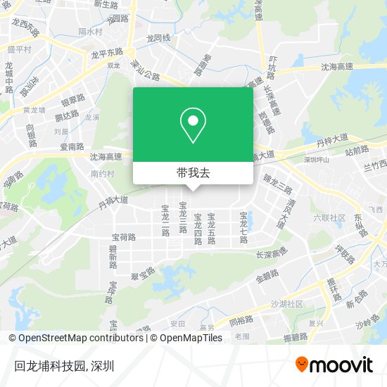 回龙埔科技园地图