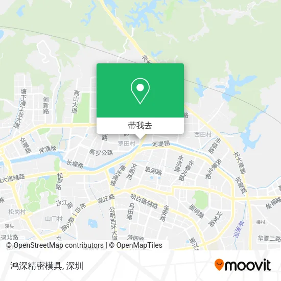 鸿深精密模具地图