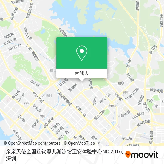 亲亲天使全国连锁婴儿游泳馆宝安体验中心NO.2016地图