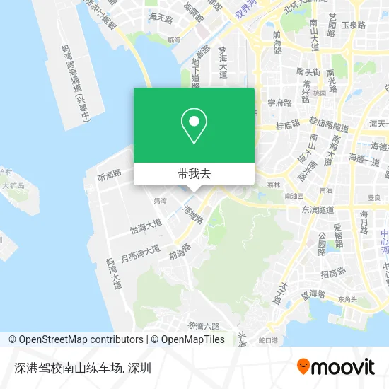 深港驾校南山练车场地图