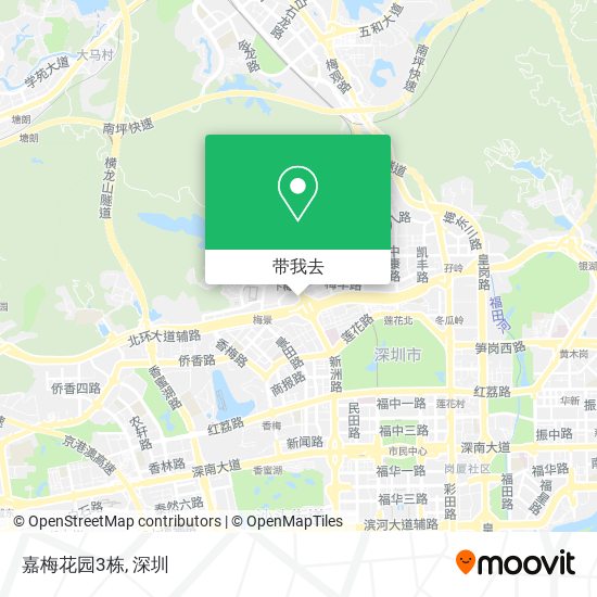 嘉梅花园3栋地图