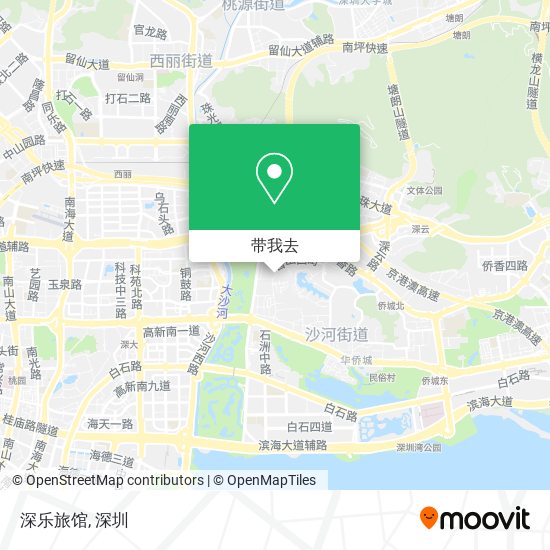 深乐旅馆地图