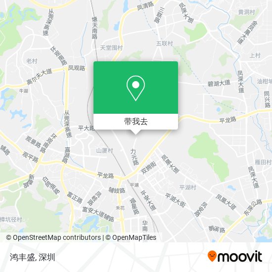 鸿丰盛地图