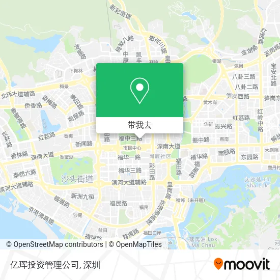 亿珲投资管理公司地图
