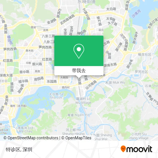 特诊区地图