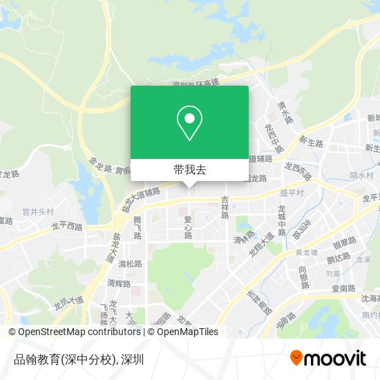 品翰教育(深中分校)地图