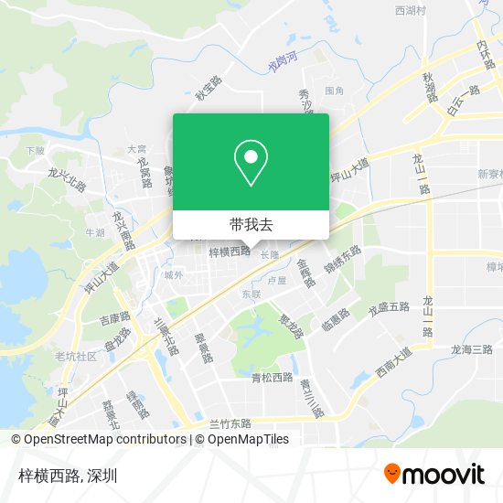 梓横西路地图