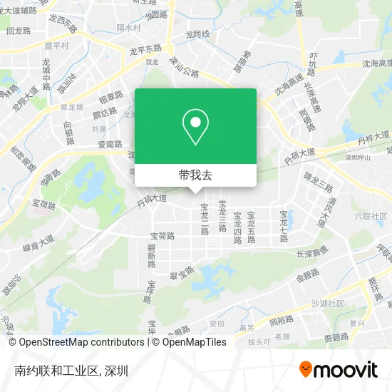 南约联和工业区地图