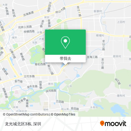 龙光城北区3栋地图