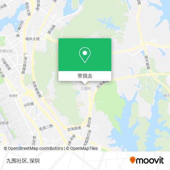 九围社区地图