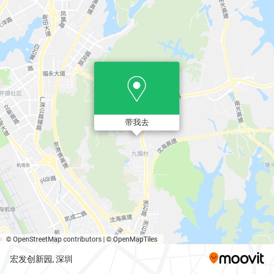 宏发创新园地图