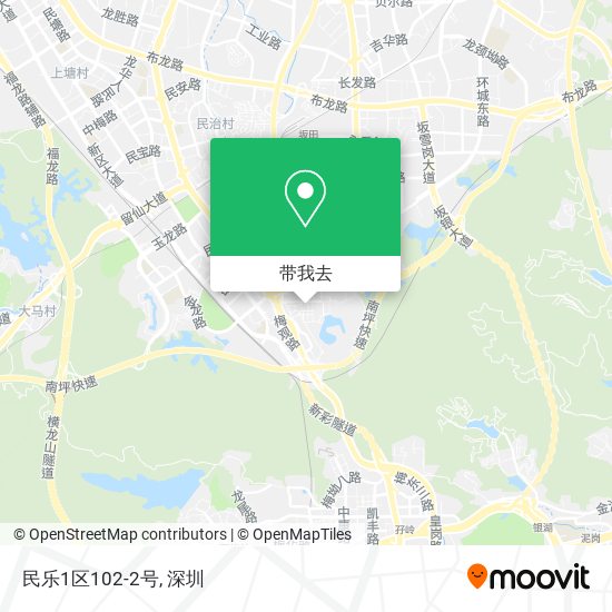 民乐1区102-2号地图