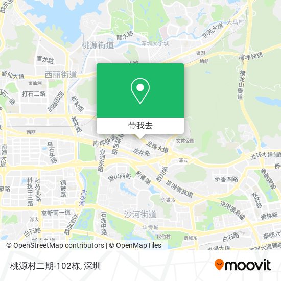 桃源村二期-102栋地图