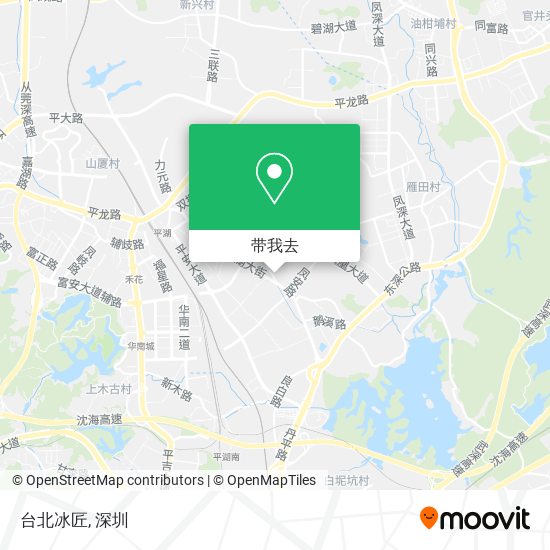 台北冰匠地图