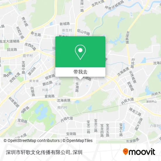 深圳市轩歌文化传播有限公司地图