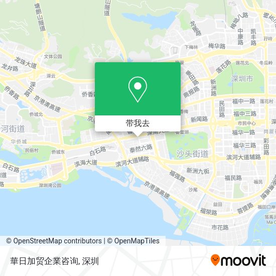 華日加贸企業咨询地图