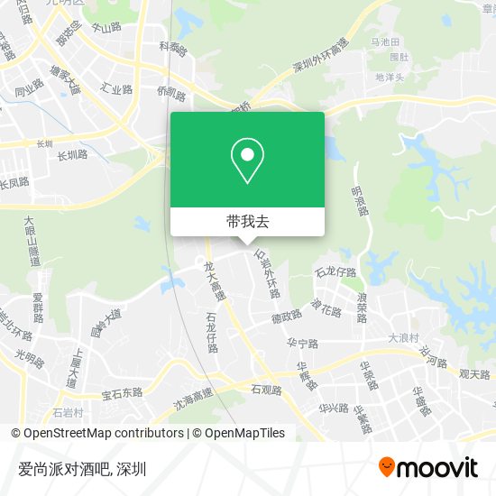 爱尚派对酒吧地图