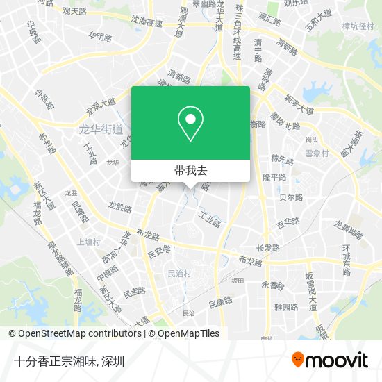十分香正宗湘味地图