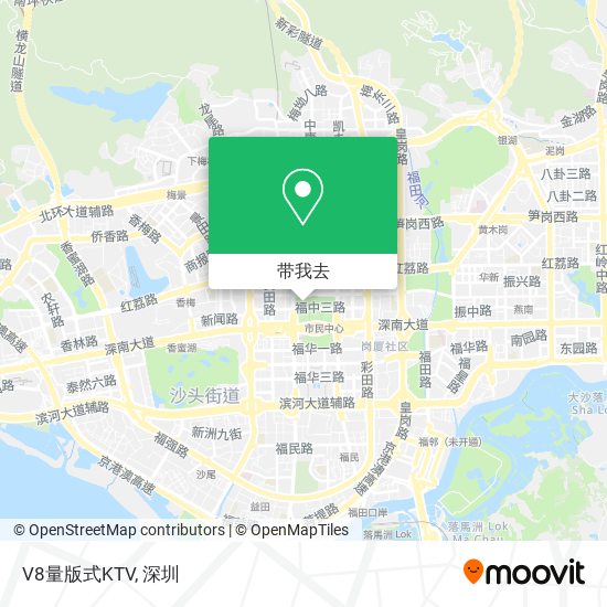 V8量版式KTV地图