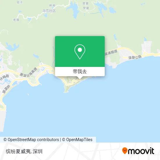 缤纷夏威夷地图