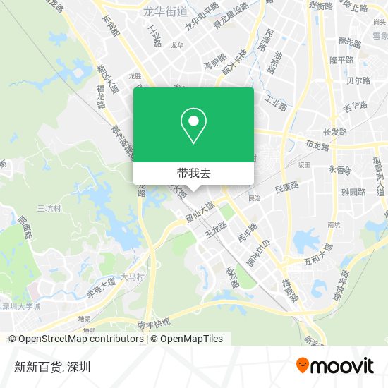 新新百货地图