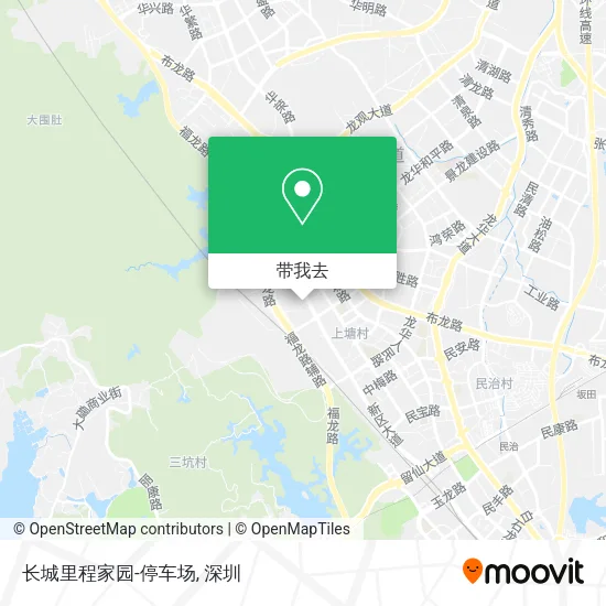 长城里程家园-停车场地图