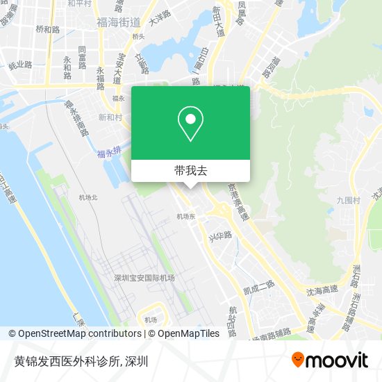 黄锦发西医外科诊所地图