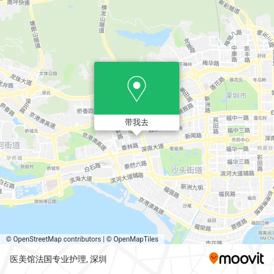 医美馆法国专业护理地图