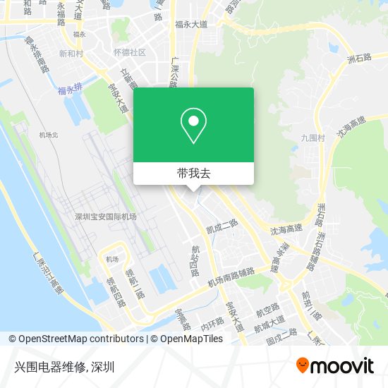 兴围电器维修地图