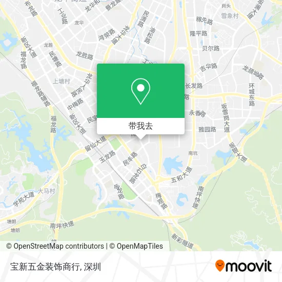 宝新五金装饰商行地图