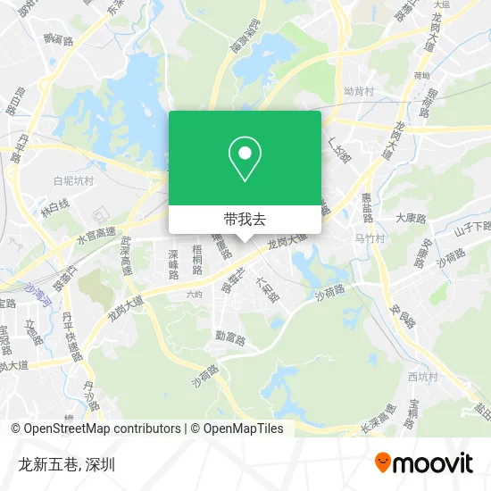 龙新五巷地图