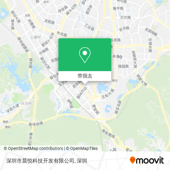 深圳市晨悦科技开发有限公司地图