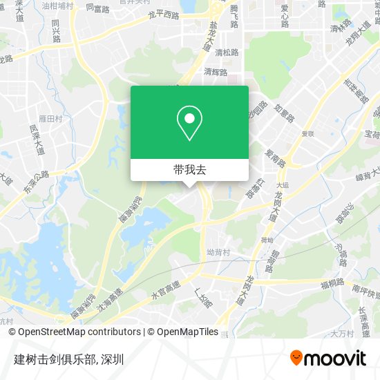 建树击剑俱乐部地图