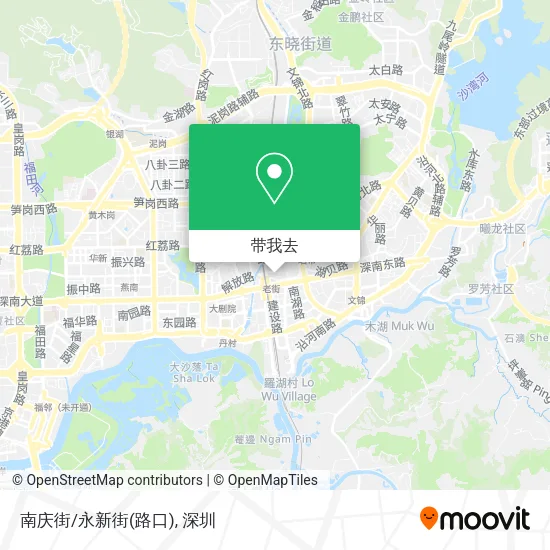 南庆街/永新街(路口)地图