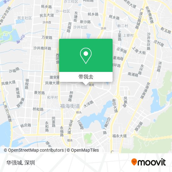 华强城地图