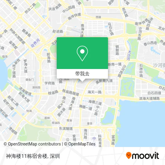 神海楼11栋宿舍楼地图