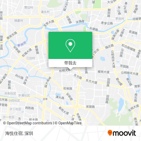 海悦住宿地图