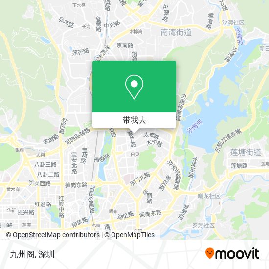 九州阁地图