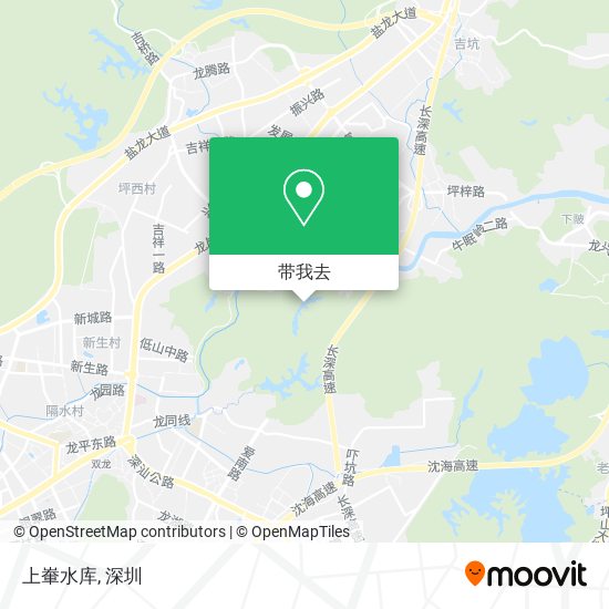 上輋水库地图
