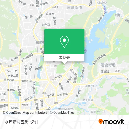 水库新村五街地图