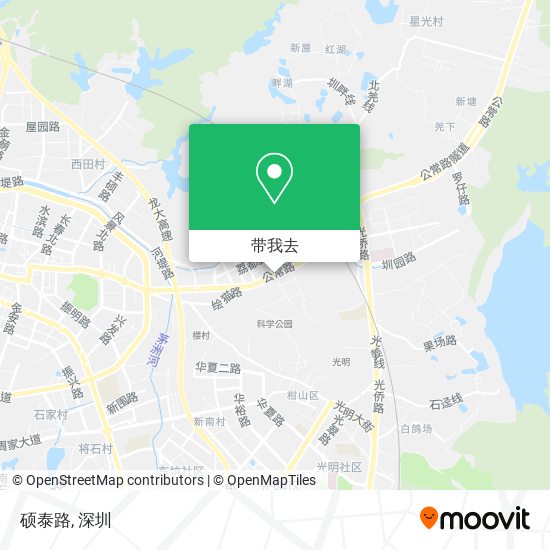 硕泰路地图