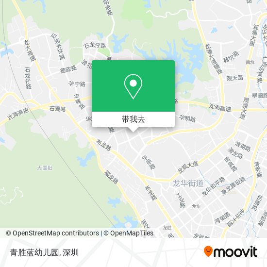 青胜蓝幼儿园地图