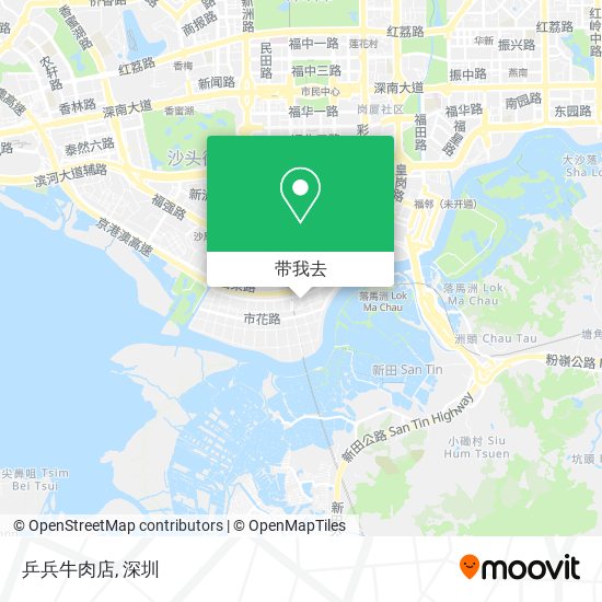 乒兵牛肉店地图